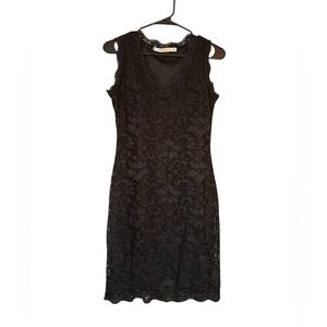 Sexy Lacey Dress Scalloped Bottom - Small